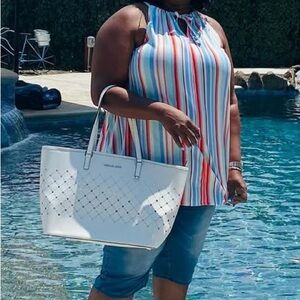 Lane Bryant Multi Color Tank Top